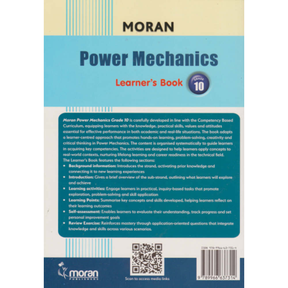 MORAN POWER MECHANICS GRADE 10