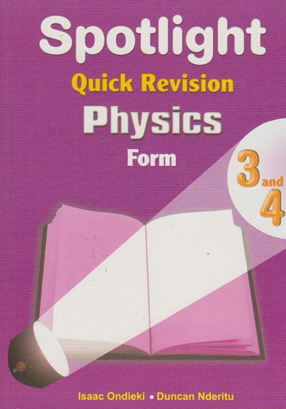 SPOTLIGHT QUICK REVISION